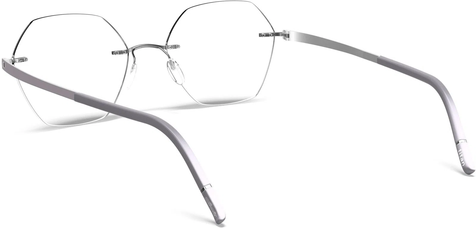 Silhouette Momentum Chassis Rimless 5529 Eyeglasses - view 110